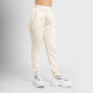 buzo jogger de algodón para mujer crema Arcoi