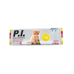 Antipulgas P.I. Gatos Hasta 4 Kg