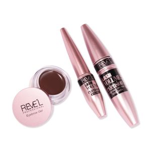 MAKEUP SET TONO 3  (GEL DE CEJAS, RIMEL Y DELINEADOR)