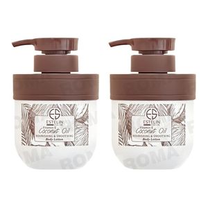 PACK 2 LOCIÓN CORPORAL ACEITE DE COCO Y VITAMINA E 300ML ESTELIN