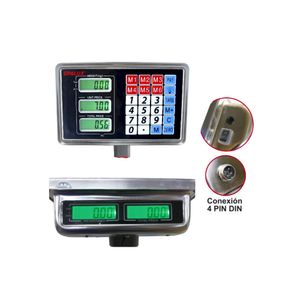 "Balanza con Brazo 150Kg Doble Display- OPALUX - OP-9015DD	"