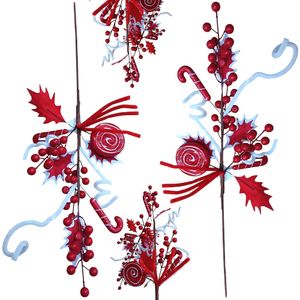 Ramas de Bayas Navidenas Decorativas para navidad