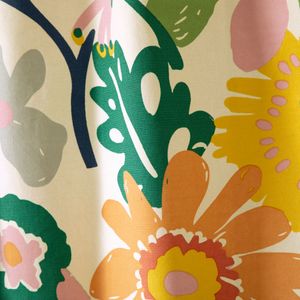 Cortina de Baño Algodón Twill Estampado 180 x 190 cm