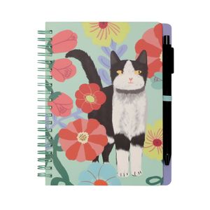 Libreta y Lapicero con 100 Hojas con Lineas y Lápiz 13 x 18 cm