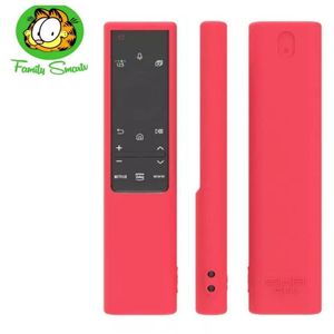 Funda Protectora Completo para Control Samsung One Remote 2021 Rojo