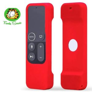Funda para control remoto para Apple TV4 de 5ª y 4ª generaciónRojo