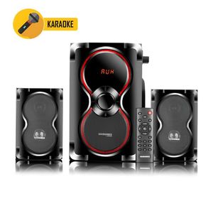 Parlante 2.1 Micronics Lotus MIC S6026KTV Subwoofer Karaoke 80 Watts