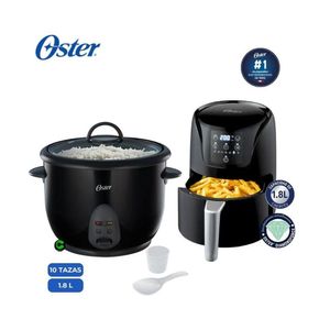 Combo Oster Freidora 1.8 L CKSTAF18DDF y Olla 10Tz