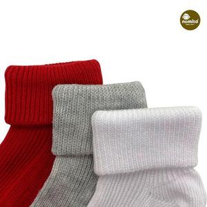 PACK X 3 MEDIAS BEBE NEMITO 100% ALGODON