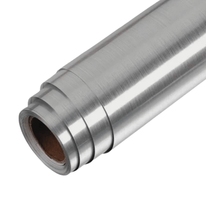 Vinil Adhesivo Acero Oscuro 0.45x3m Decopapel