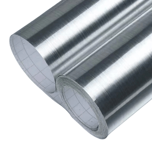 Vinil Adhesivo Acero Oscuro 0.45x3m Decopapel