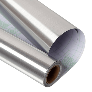 Vinil Adhesivo Acero Claro 0.45x3m Decopapel