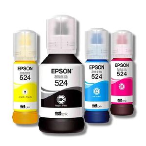 Juego de Tinta Epson T524 L15150 L6580 4 Colores