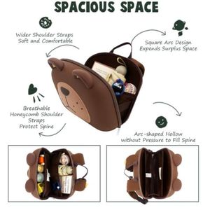Mochila  de oso para niños