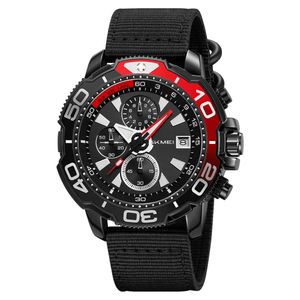 Reloj Hombre Skmei Adventure Analógico  Cronómetro Fecha Negro 9381