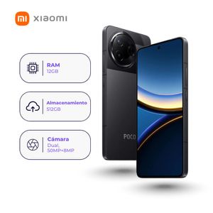 Xiaomi Poco F7 Pro 512GB 12GB Ram Color Negro