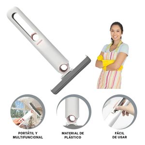 Mini Mopa Portatil Limpiador Exprimible para Limpieza