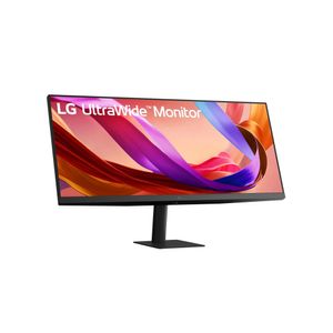 Monitor LG UltraWide de 34" IPS 100Hz - Conexiones HDMI y DP, experiencia visual inmersiva.