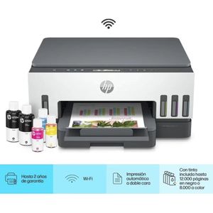 Impresora Multifuncional HP Smart Tank 720 Dúplex automático