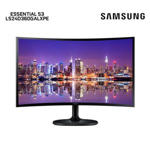 Monitor Samsung LS24D360GALXPE 24 Pulgadas Curvo FHD VA HDMI VGA