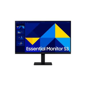 Monitor Samsung Essential S3 de 24" Full HD IPS, 100Hz, HDMI, Negro - Ideal para Gamer y Oficina