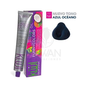 Tinte Kuul Fantasia Funny Colors 90 ml Azul Óceano