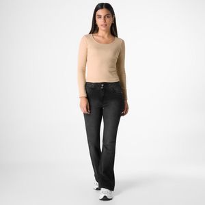 Polo Rib Lycrado Squeeze Mujer Laritssa