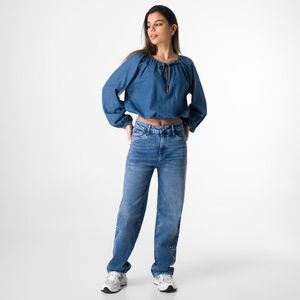 Blusa Denim Squeeze Mujer Cirent