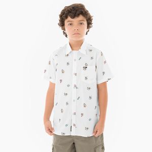 Camisa Popelina Stretch Gzuck Niño Dockles Kids
