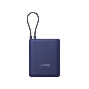 Power Bank Xiaomi 33w Azul 10000mah Carga Rápida Cable Integrado