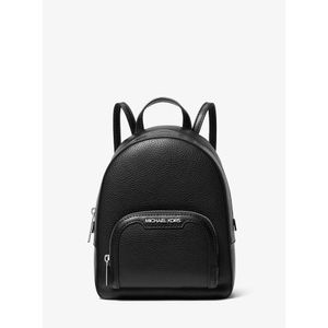 Michael Kors Mochila convertible extra pequeña de cuero granulado | Negro