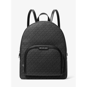 Michael Kors Mochila grande con logotipo de Jaycee | Negro