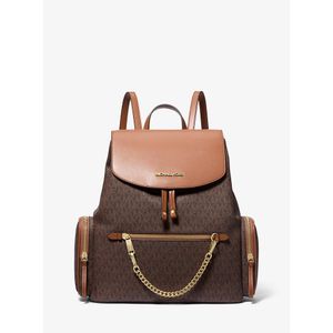 Michael Kors Mochila grande con logotipo Jet Set | Marrón