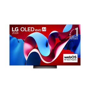 Televisor LG OLED evo C4 65" 4K UHD Smart TV WebOS ThinQ AI 2024