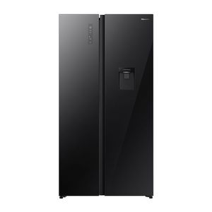 Refrigeradora HISENSE 529 LT No frost RS3P558NM11 Side by Side Negro