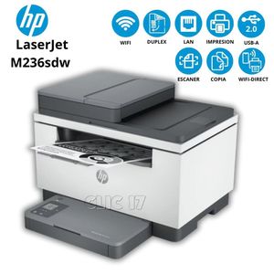 Impresora Láser Multifunción HP LaserJet M236sdw Inalámbrico