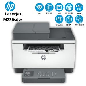 Impresora Láser Multifunción HP LaserJet M236sdw Inalámbrico