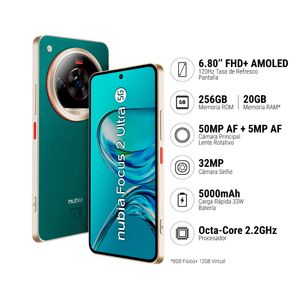 Smartphone ZTE Nubia Focus 2 Ultra 8GB+256GB Verde