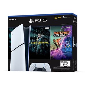 Consola PS5 Slim Digital 1TB + Returnal + Ratchet & Clank