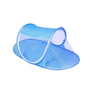 Mosquitero Portátil y Plegable Celeste para Cuna