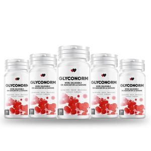 GLYCONORM - pack x6 - alivia y controla síntomas de diabetes