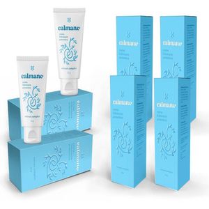 CALMANO - 6 pack - CREMA para HEMORROIDES