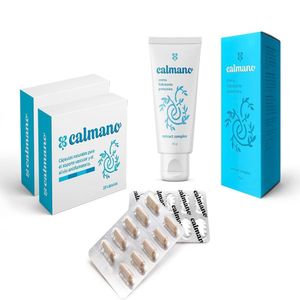 CALMANO capsulas pack x 2 + 1 CALMANO crema