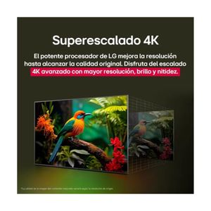 TELEVISOR 75 LG 75UA8000PSB SMART TV UHD 4K THINQ AI 2025 con RACK FIJO