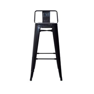 Silla De Bar Fija Cloe CE Negro Ofideas