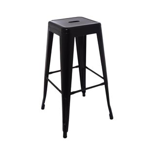 Silla De Bar Fija Cloe SE Negro Ofideas