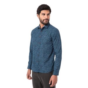 Camisa Popelina Pionier Hombre Cahil P-Ml.