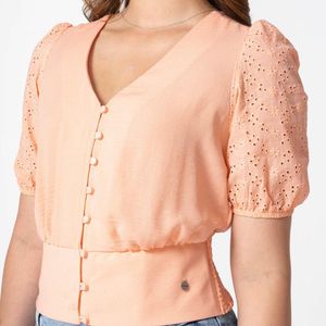 Blusa Lino Pionier Mujer Gilena