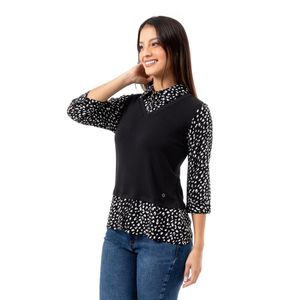 Blusa Jersey Full Lycra Pionier Mujer Brisha-S