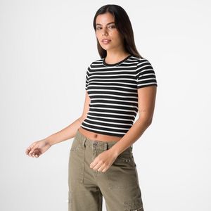 Polo Rib Lycrado Squeeze Mujer Mellrit